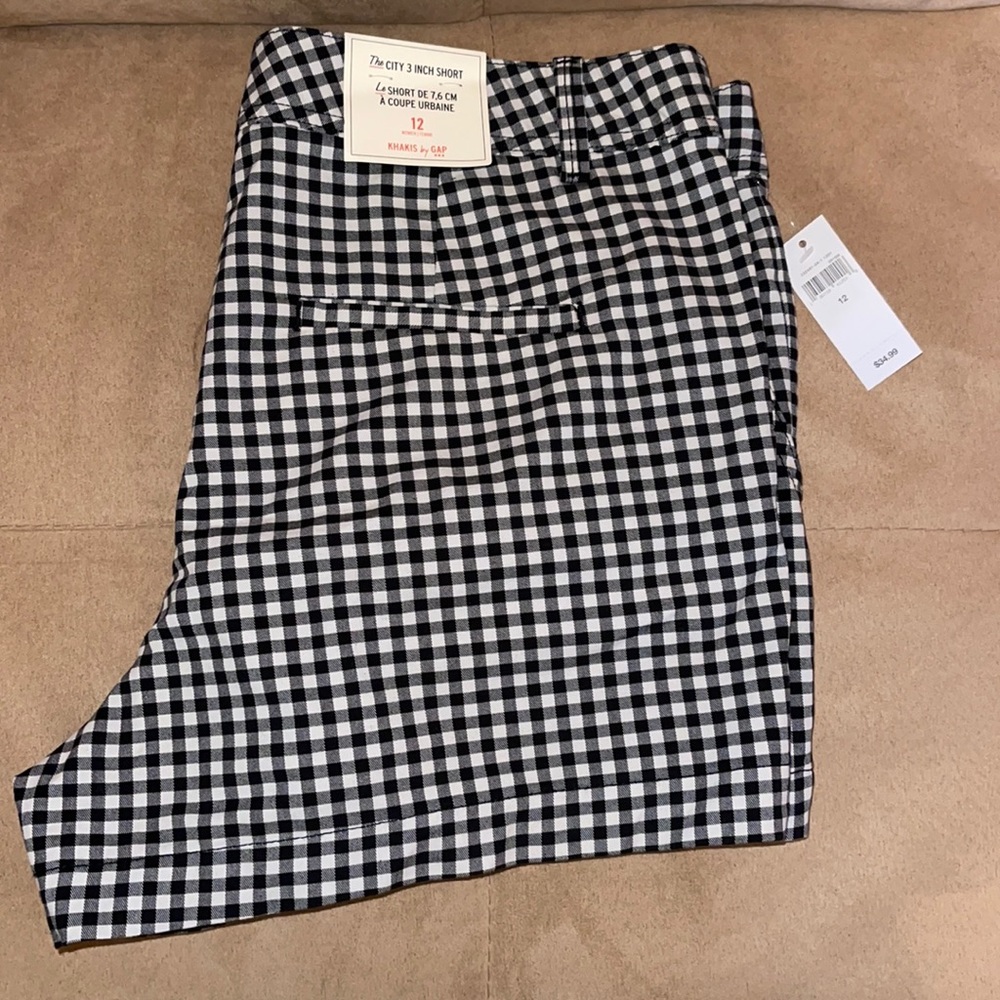 Checkered shorts